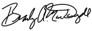 Brad MacDougall signature
